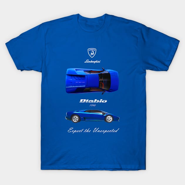 Lamborghini Diablo T-Shirt by Aldison Ymeraj